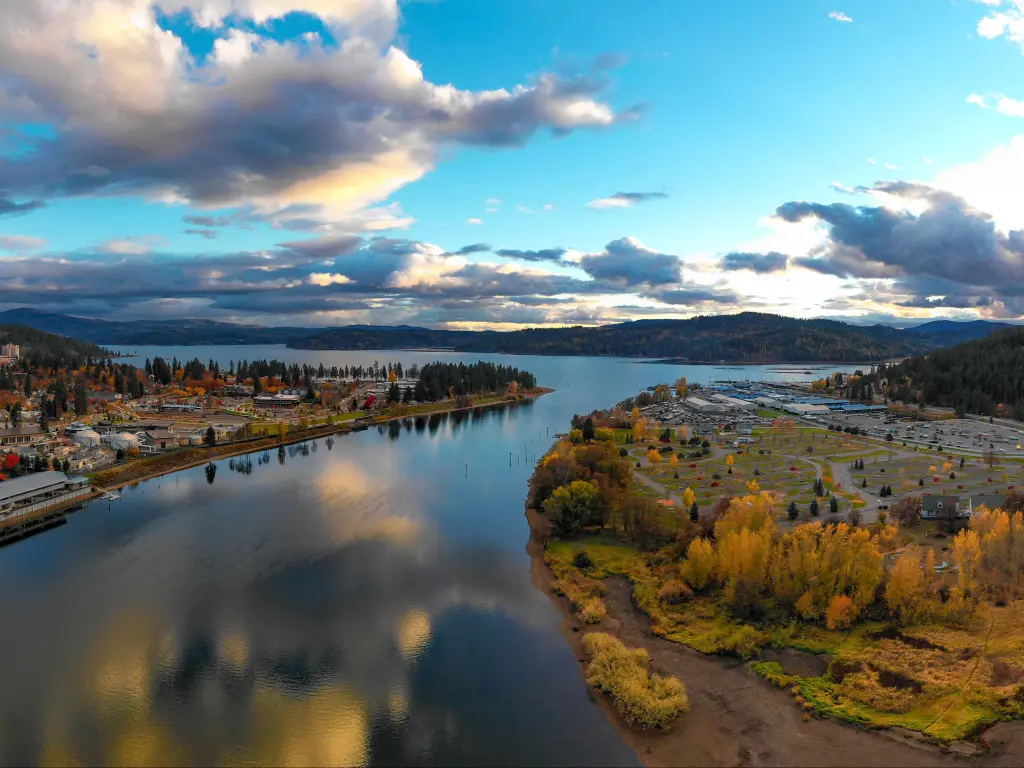 Lake Coeur d'Alene Panorama